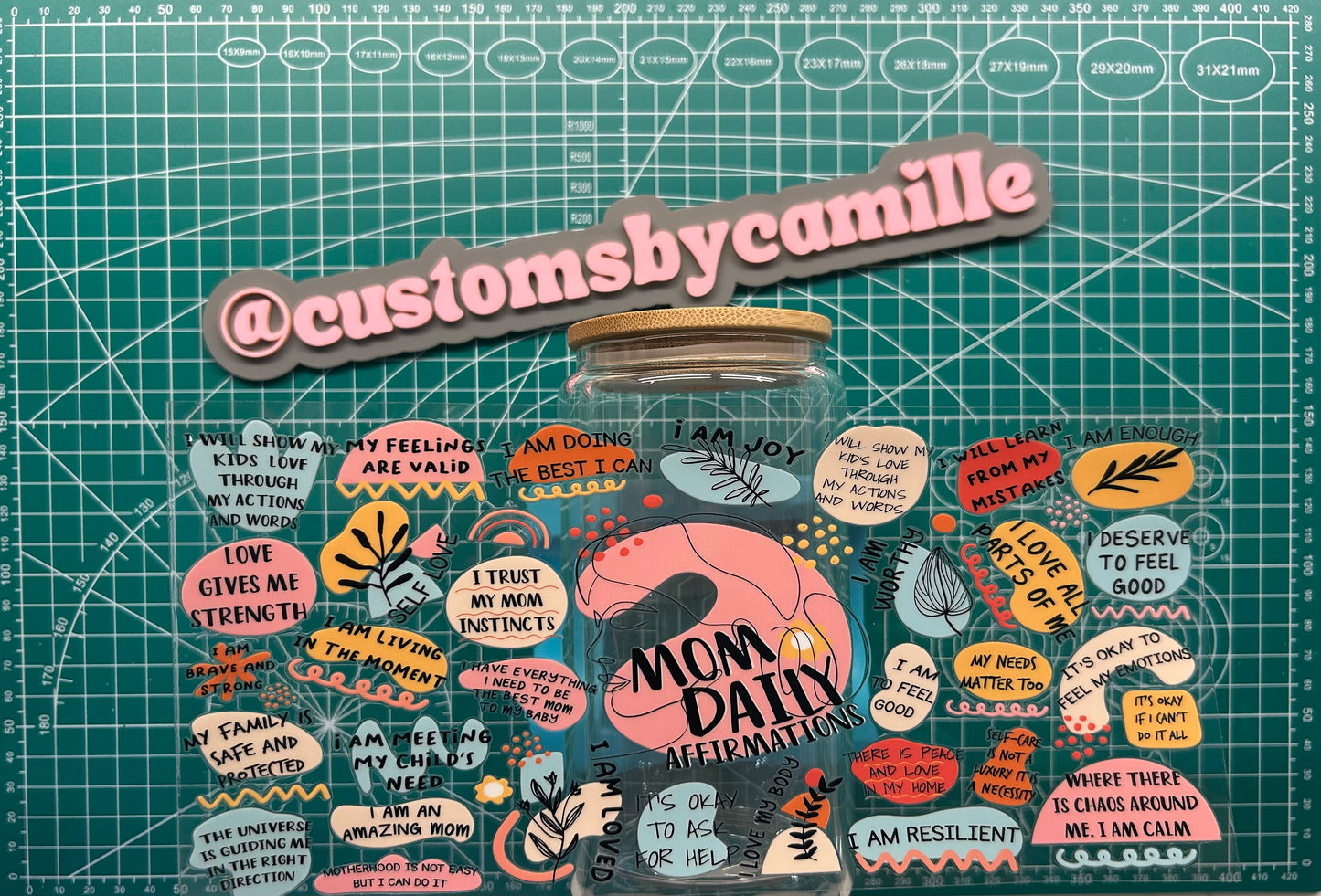 #270 Mom Daily Affirmations decal