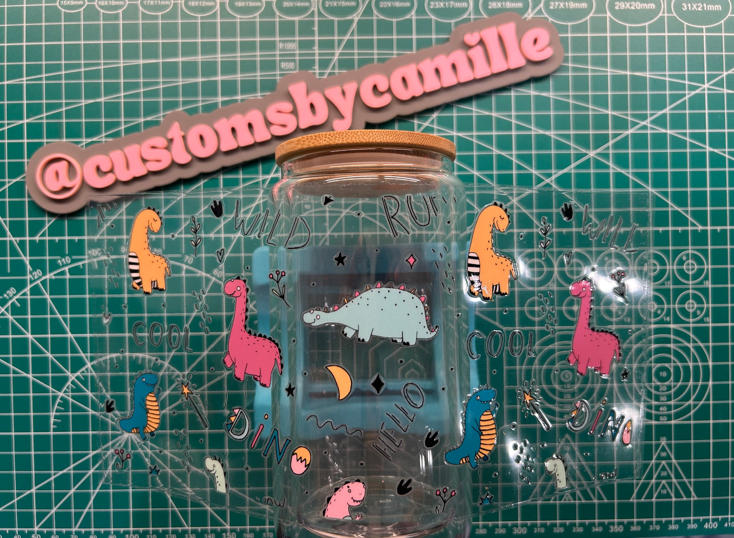 #297 Cute Dino decal
