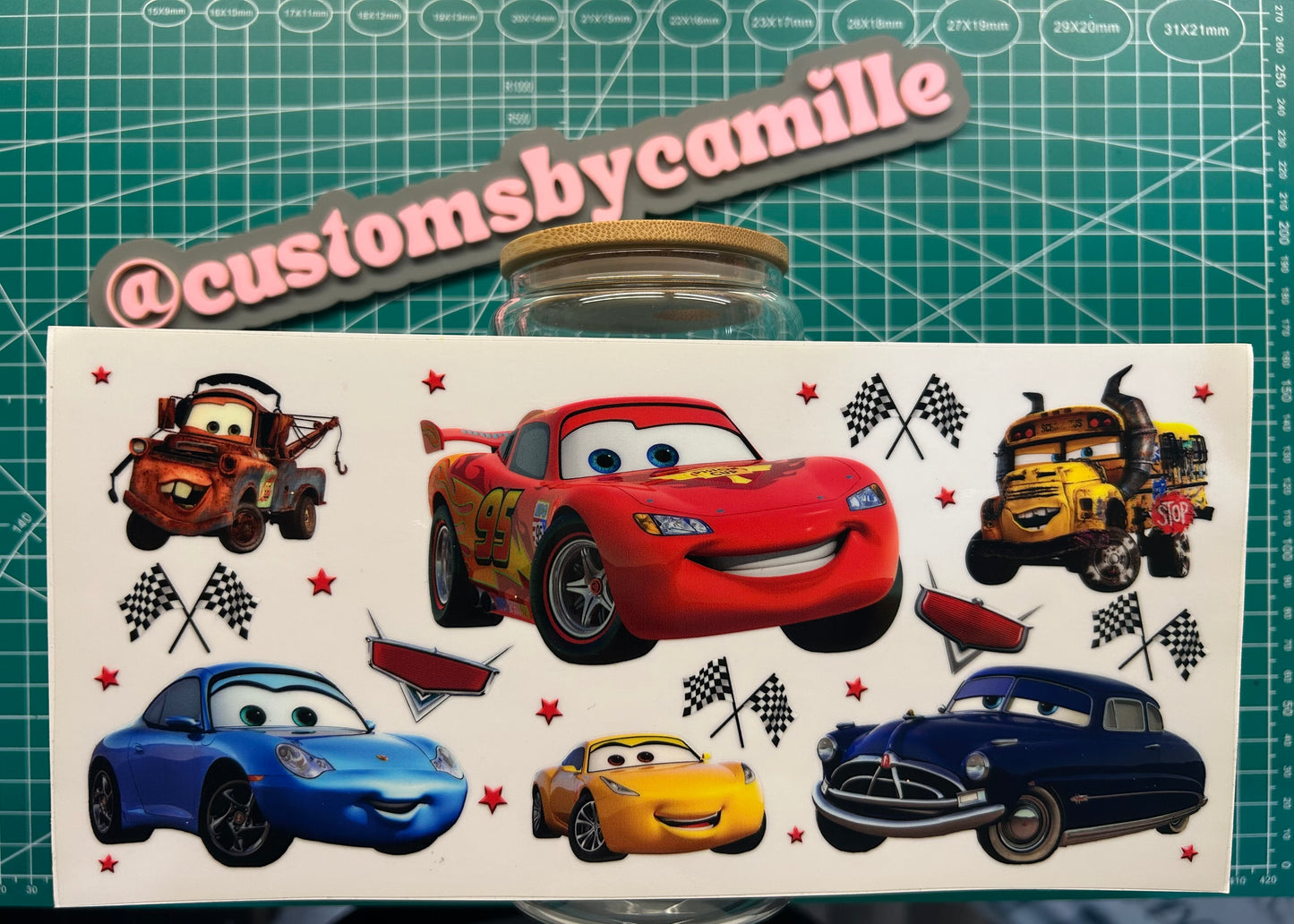 #302 Cars decal