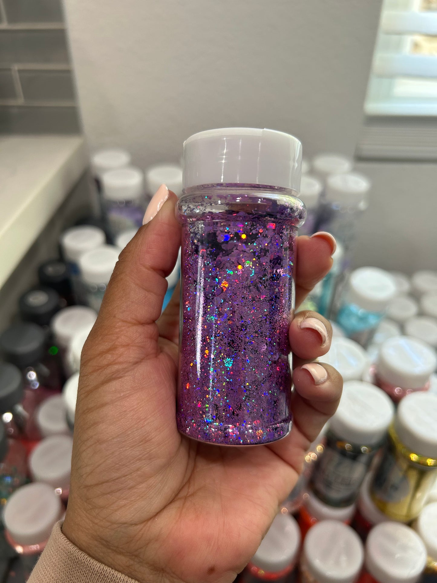 Light Purple Holograhic glitter