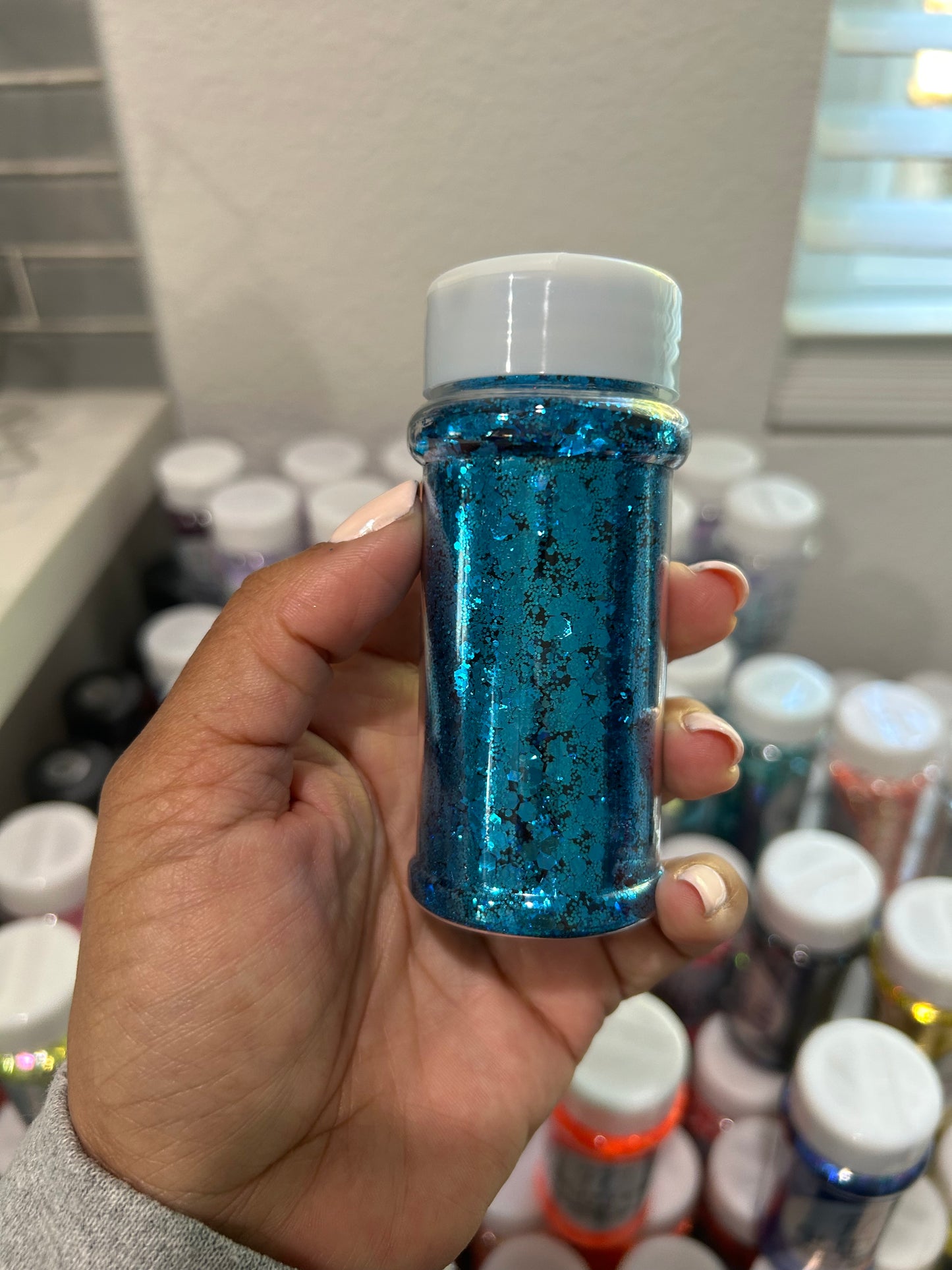 Teal Shiny glitter