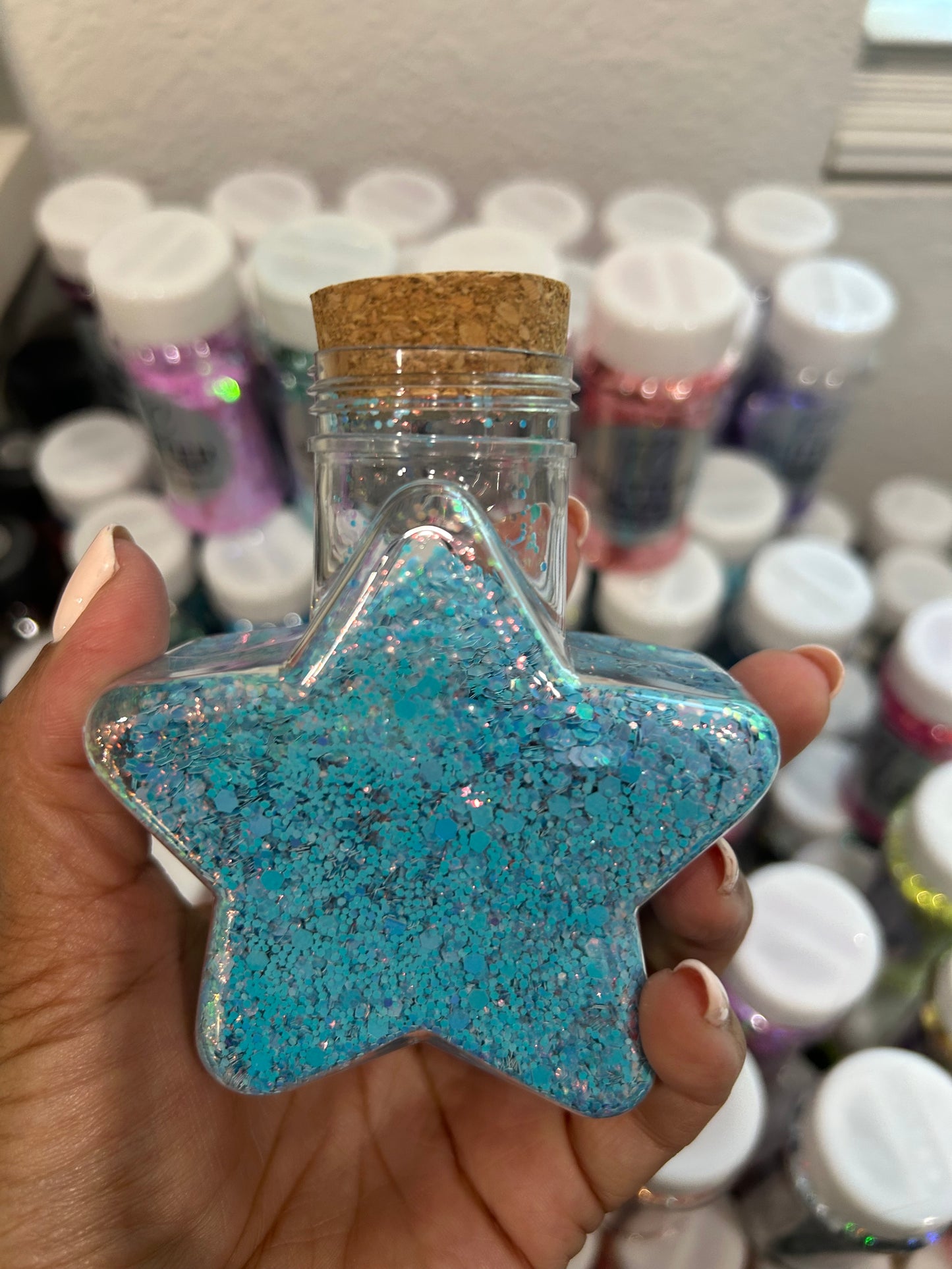Peace glitter
