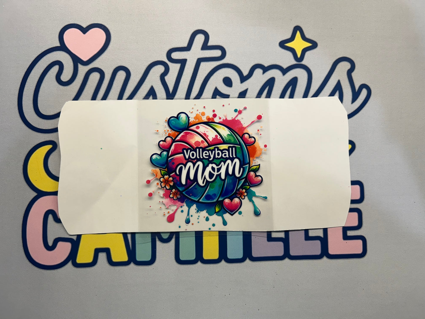 #315 Volleyball Mom decal
