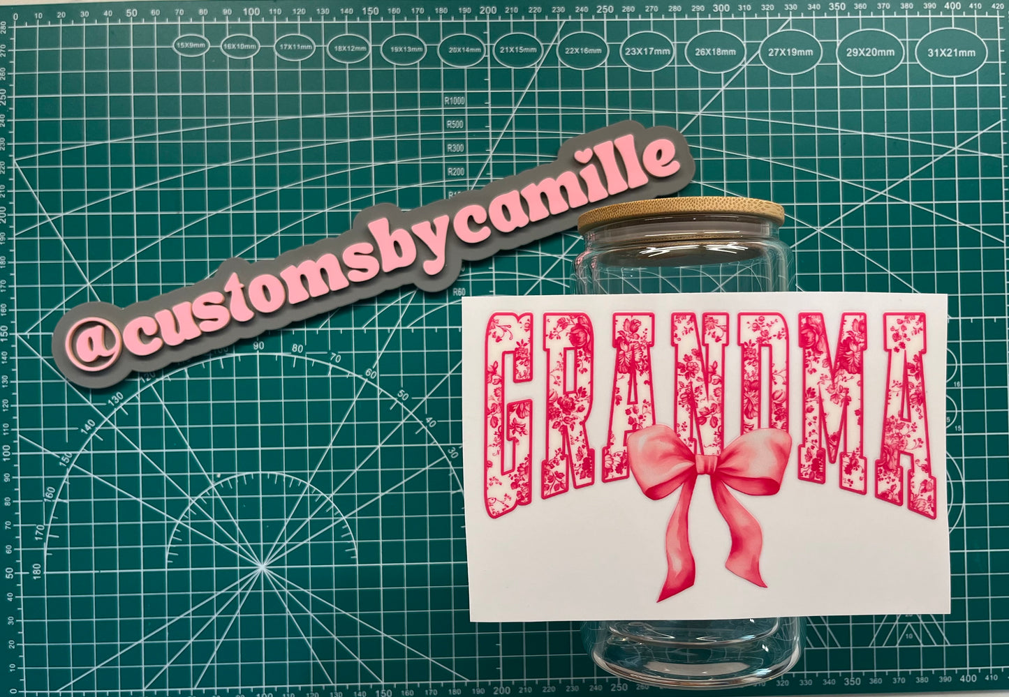 #228 Grandma decal