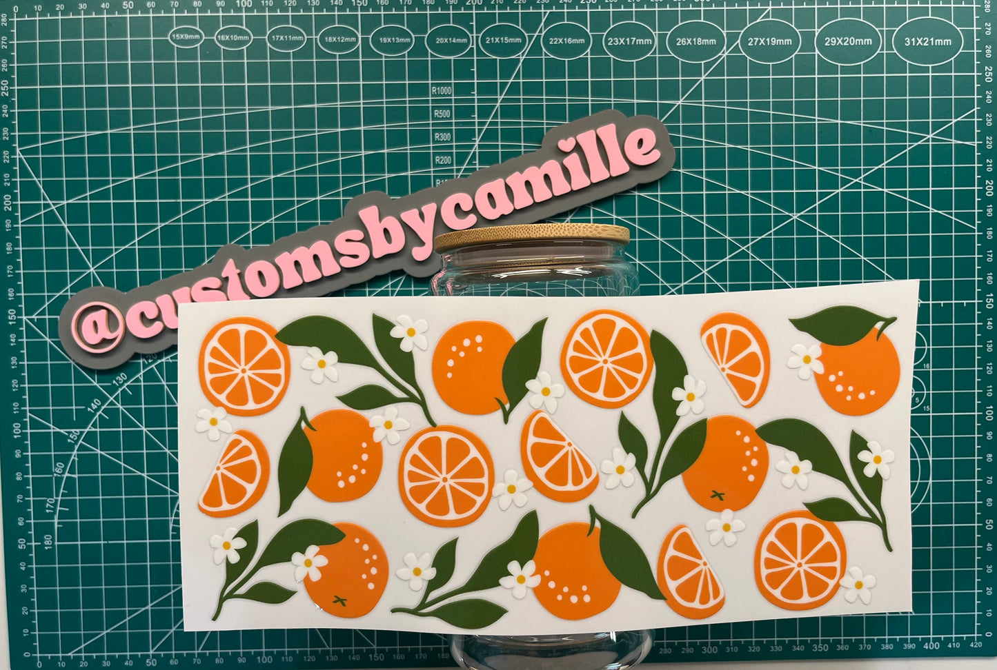 #242 Orange Delight decal