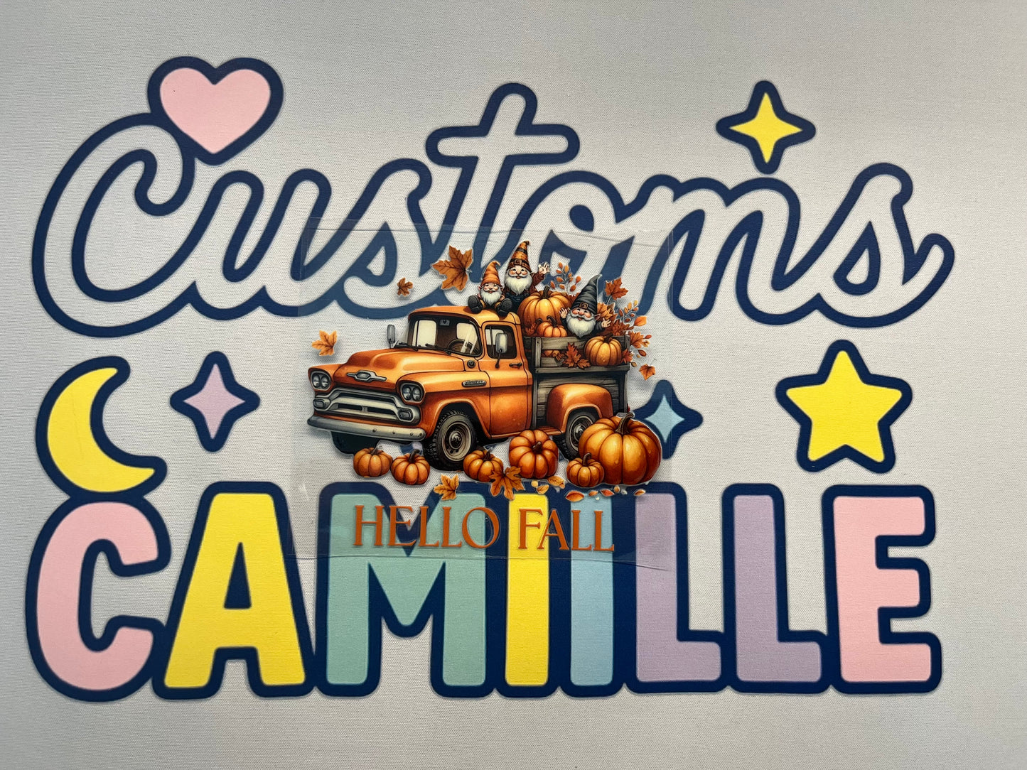 #362 Hello Fall decal