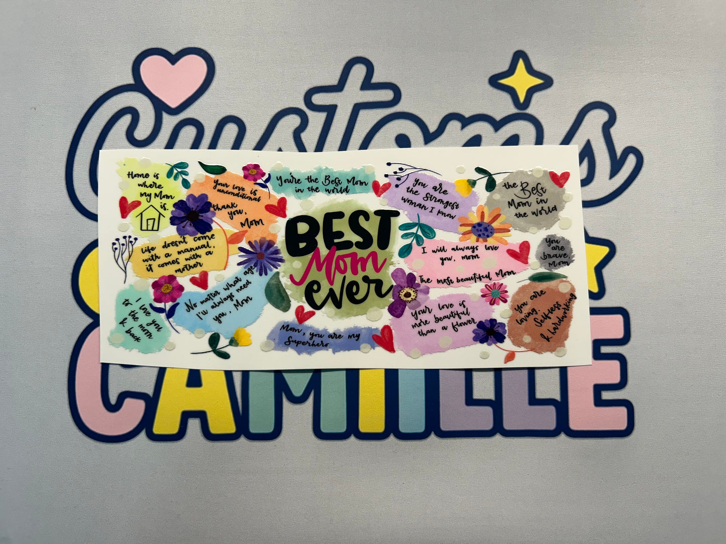 #319 Best Mom Ever decal