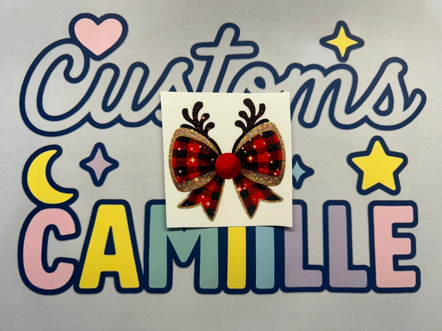 #338 Coquette Reindeer decal