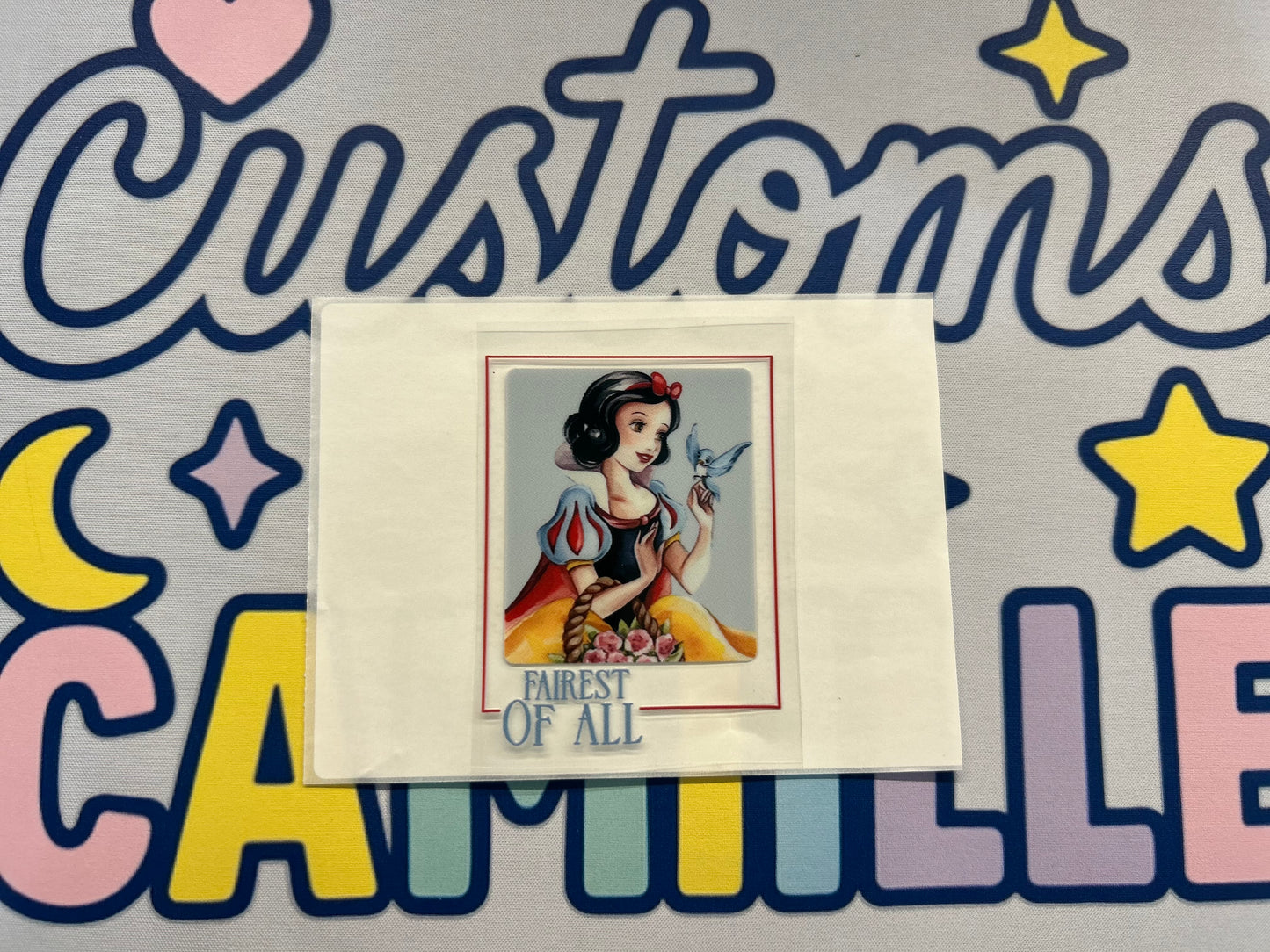 #414 Snow White Quote decal