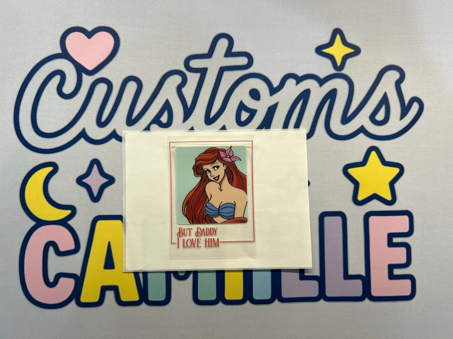 #417 Ariel Quote decal