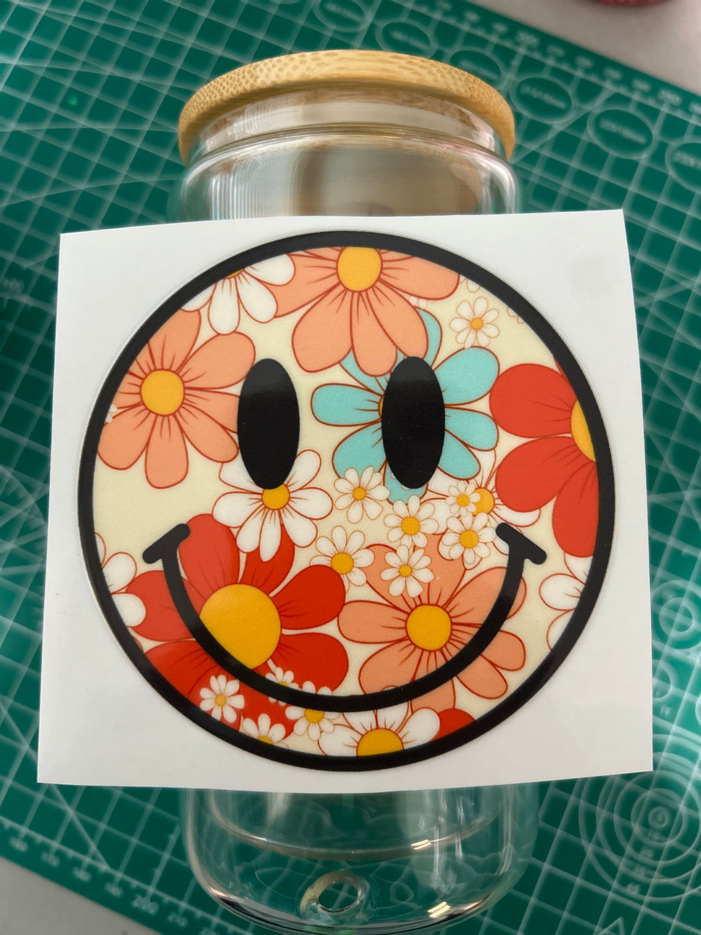 #2 Smiley decal