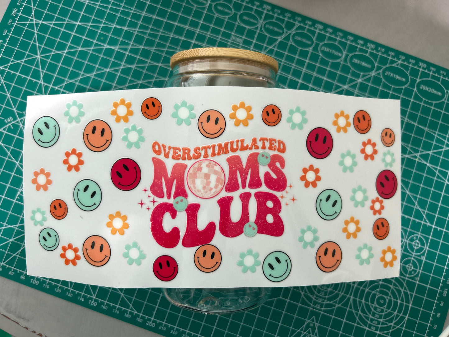 #30 Overstimulated Moms Club decal