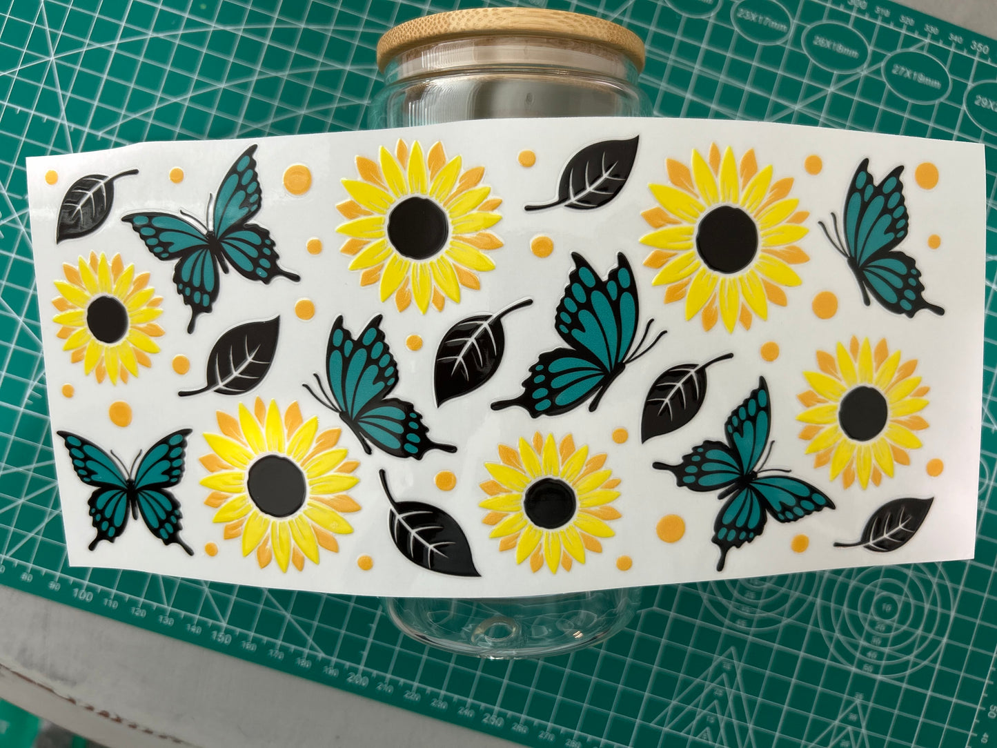 #47 Sunflowers decal