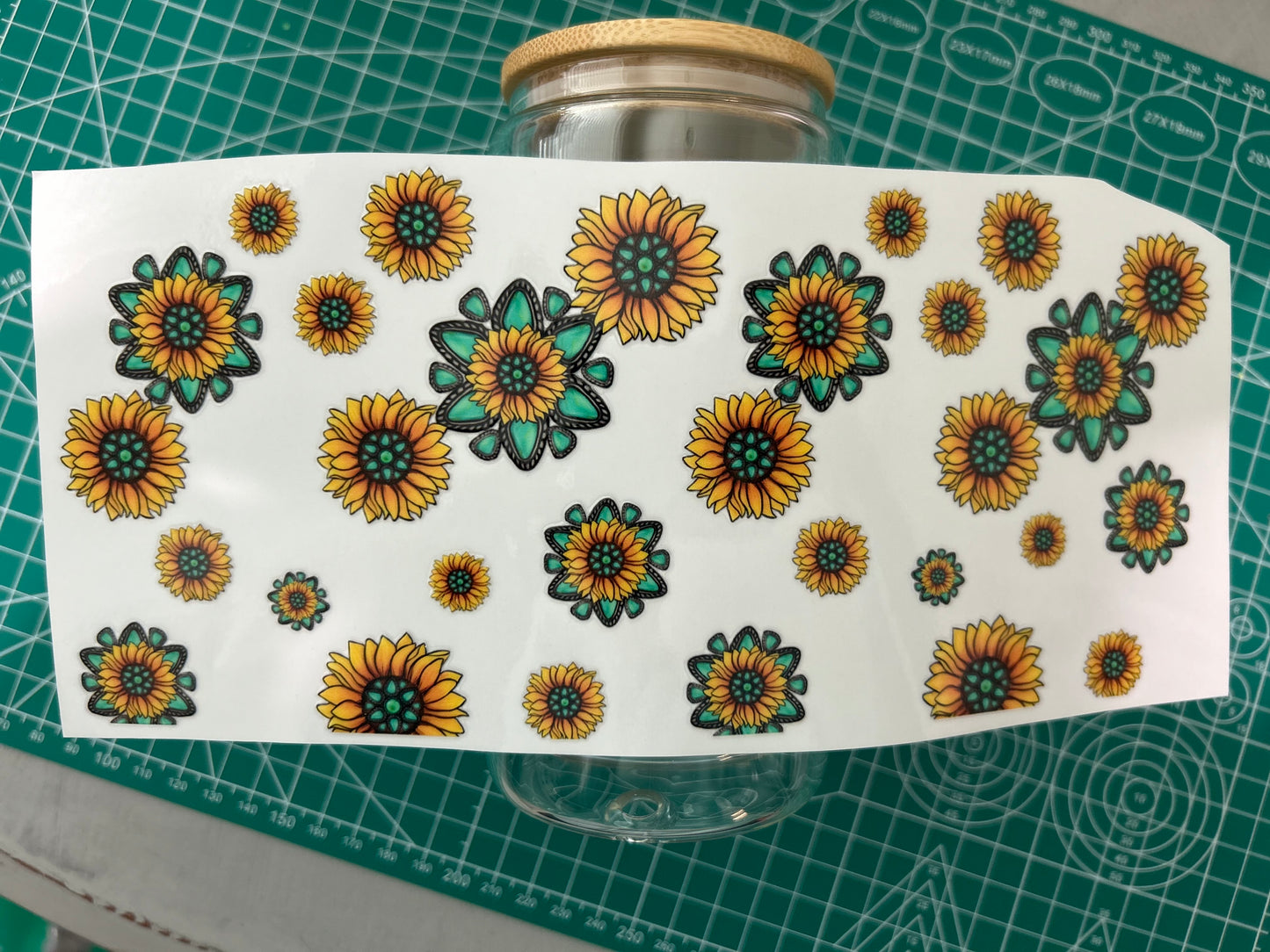 #49 Sunflower decal
