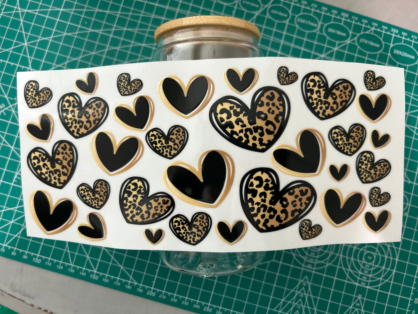 #67 Leopard Hearts