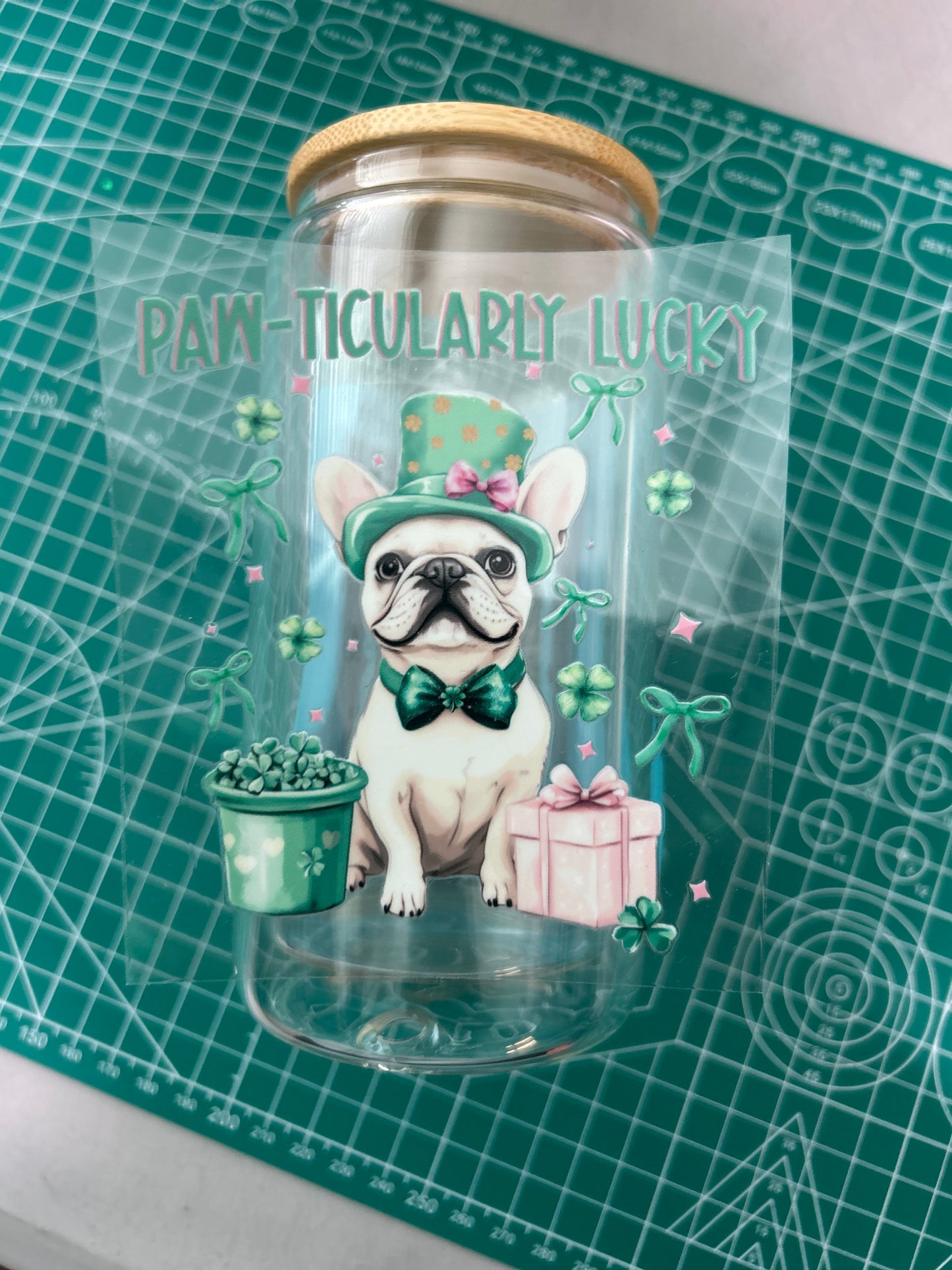#9 Irish dog decal