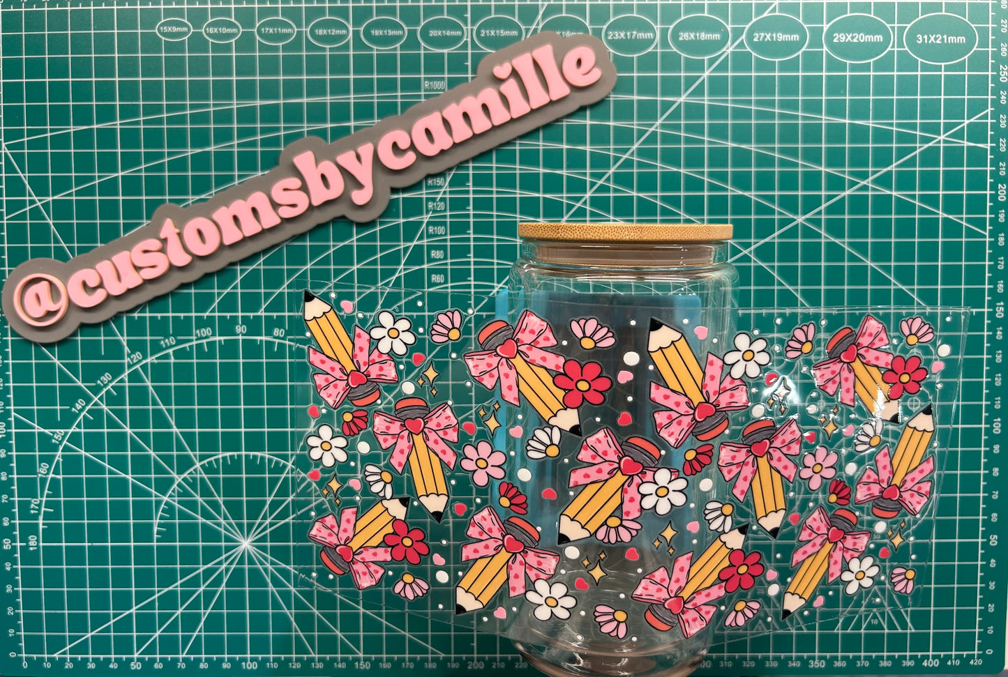 #83 Teacher Pencils decal