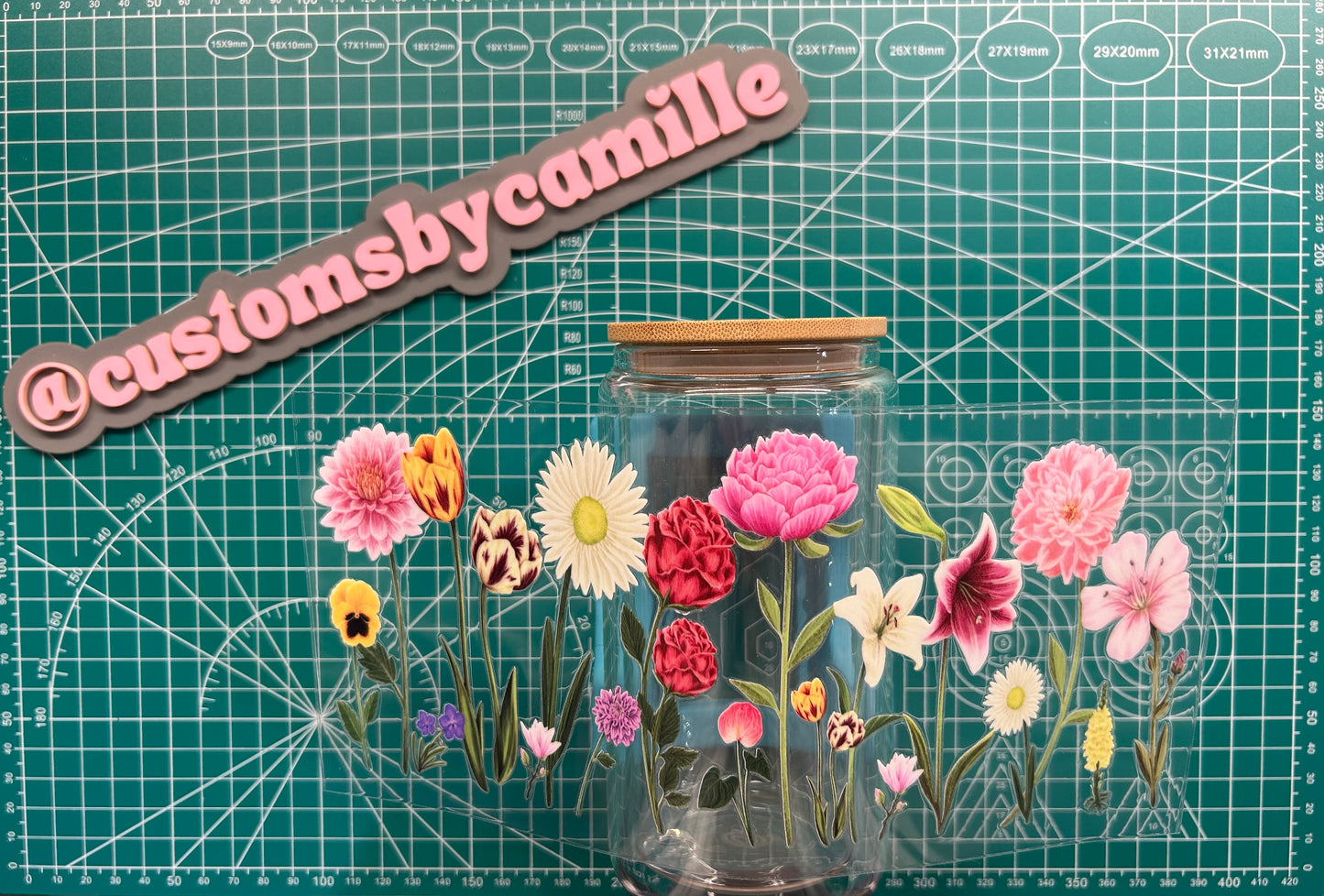 #86 Wildflowers decal
