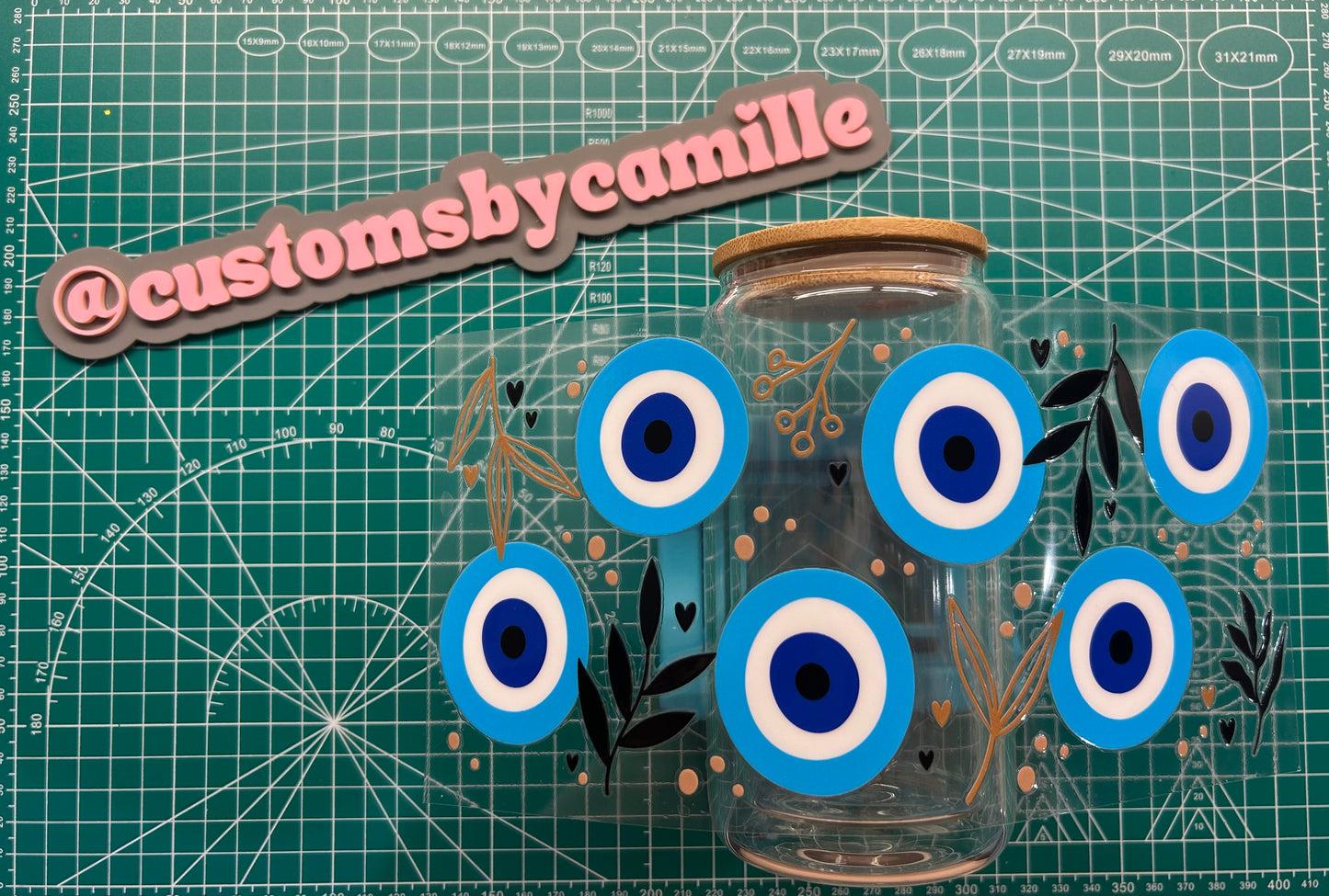 #104 Evil Eye decal
