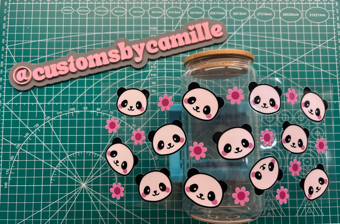#106 Kawaii Panda decal