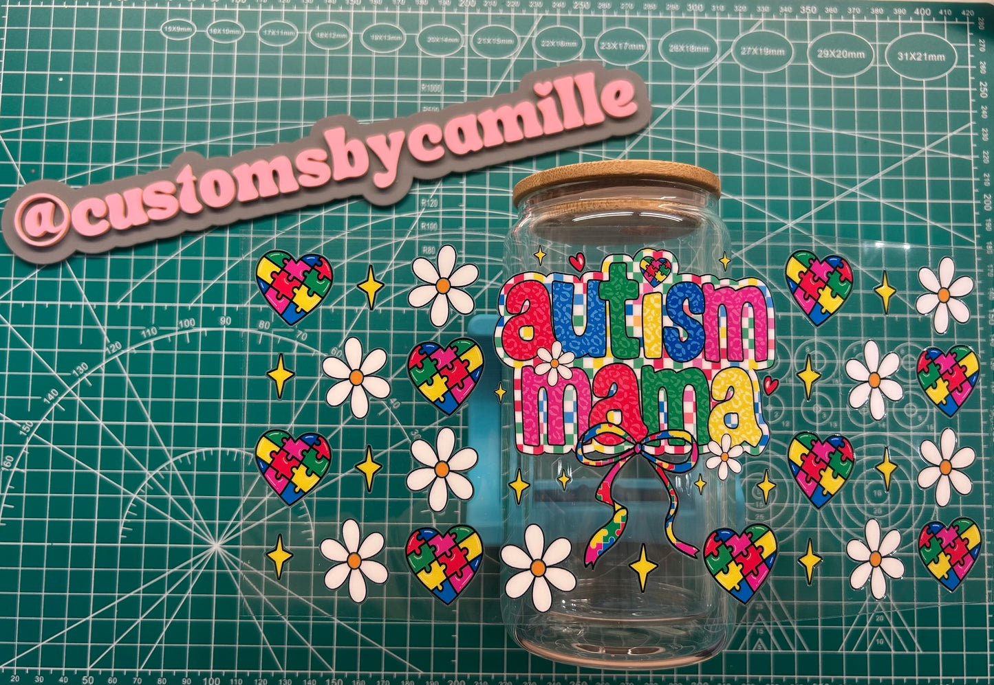 #129 Autism Mama decal