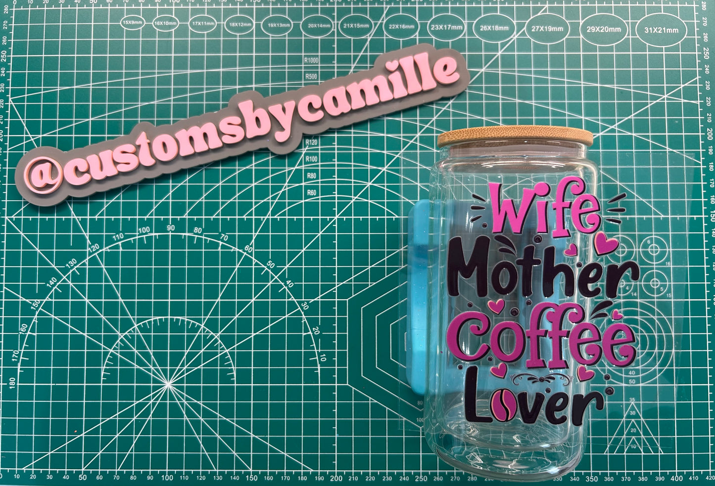 #161 Wife Mother Coffee Lover decal