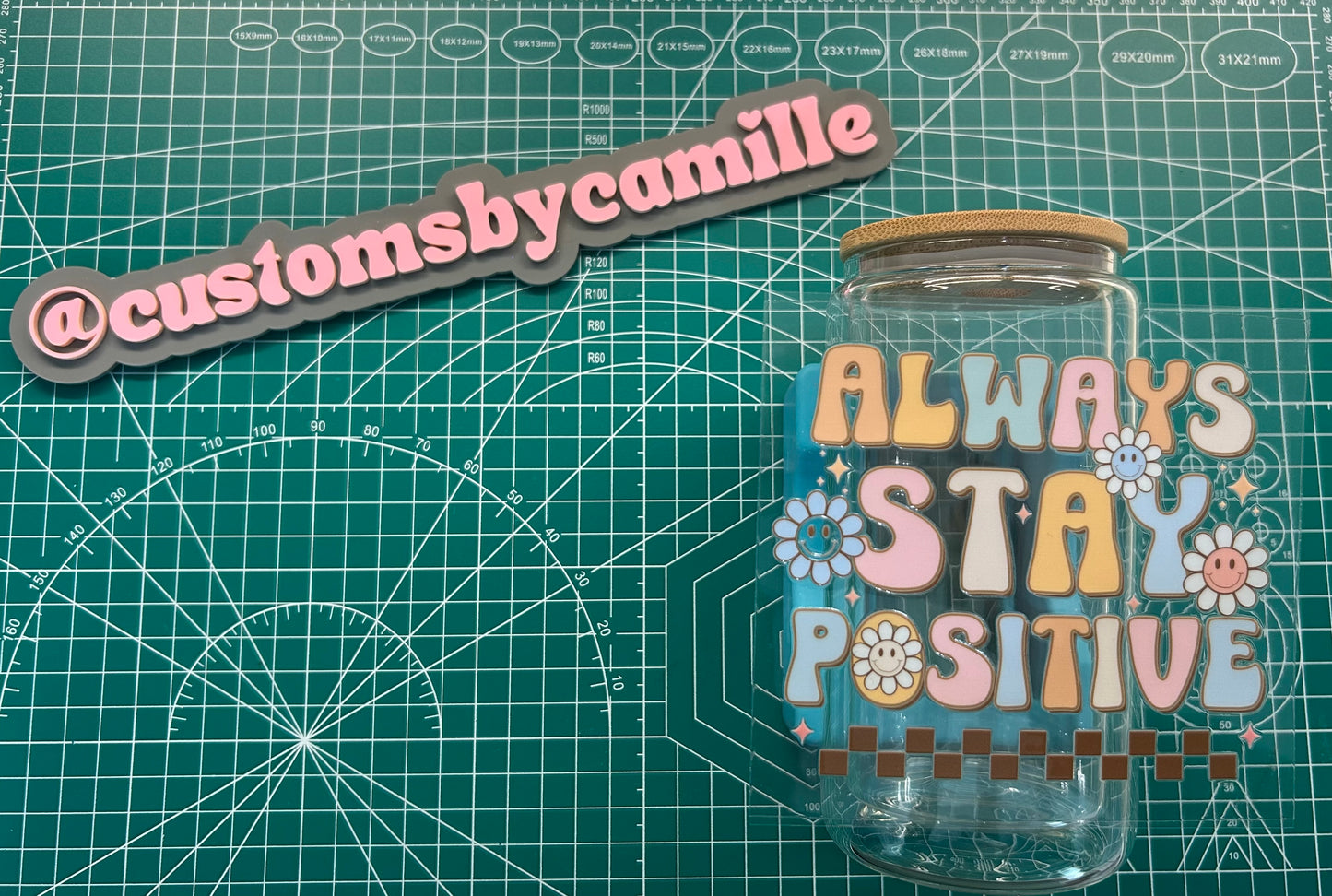 #153 Always Stay Positive decal