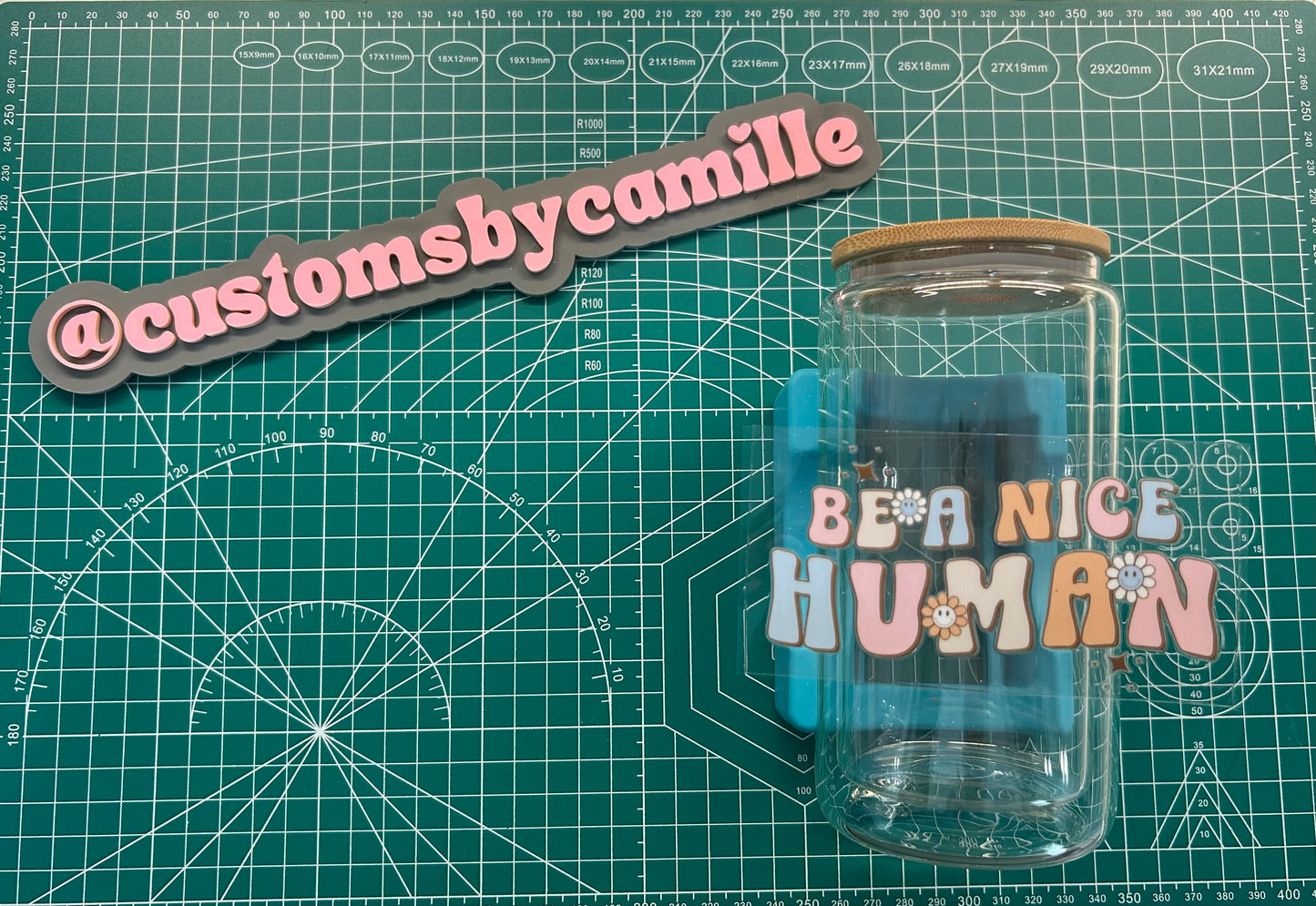 #154 Be A Nice Human decal