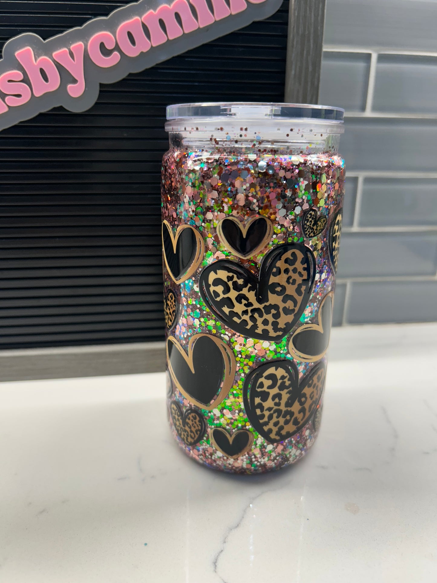Spotted Hearts (Premade)