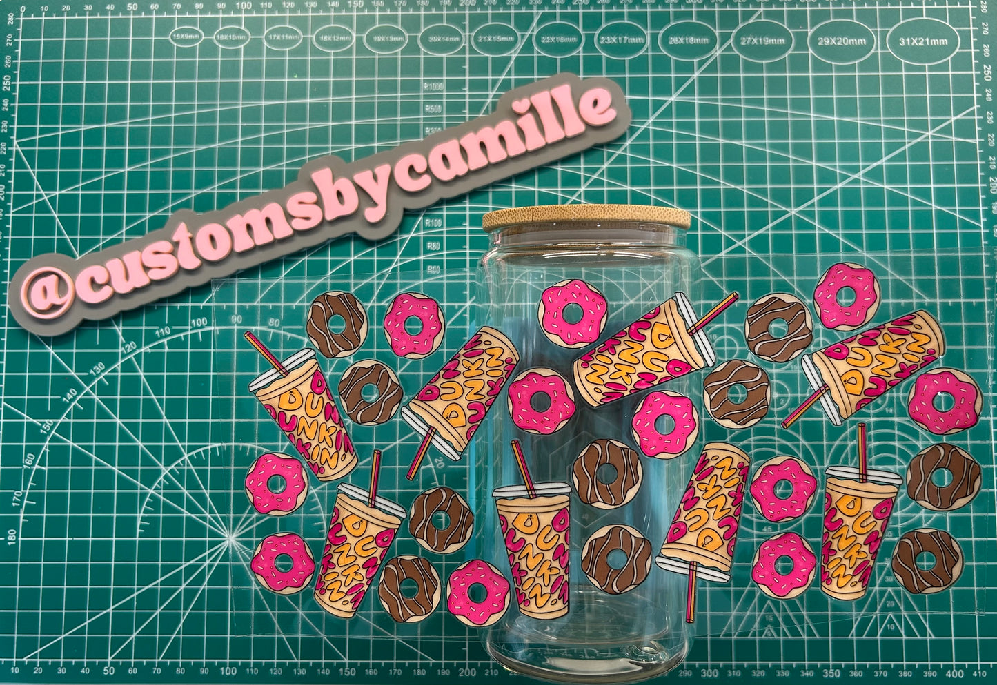 #169 Dunkin Coffee decal