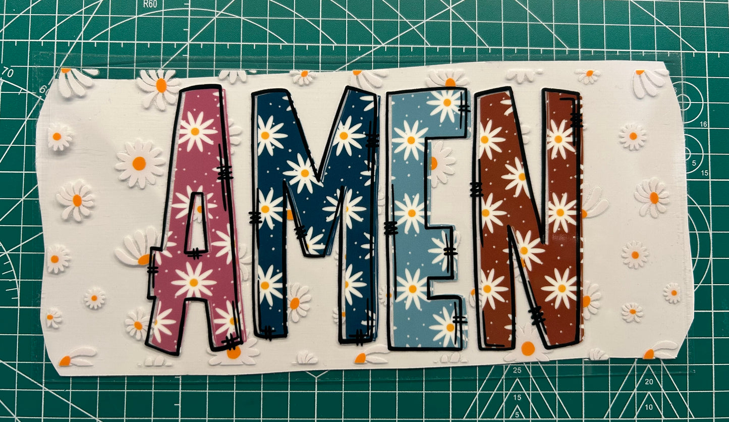 #182 Amen decal