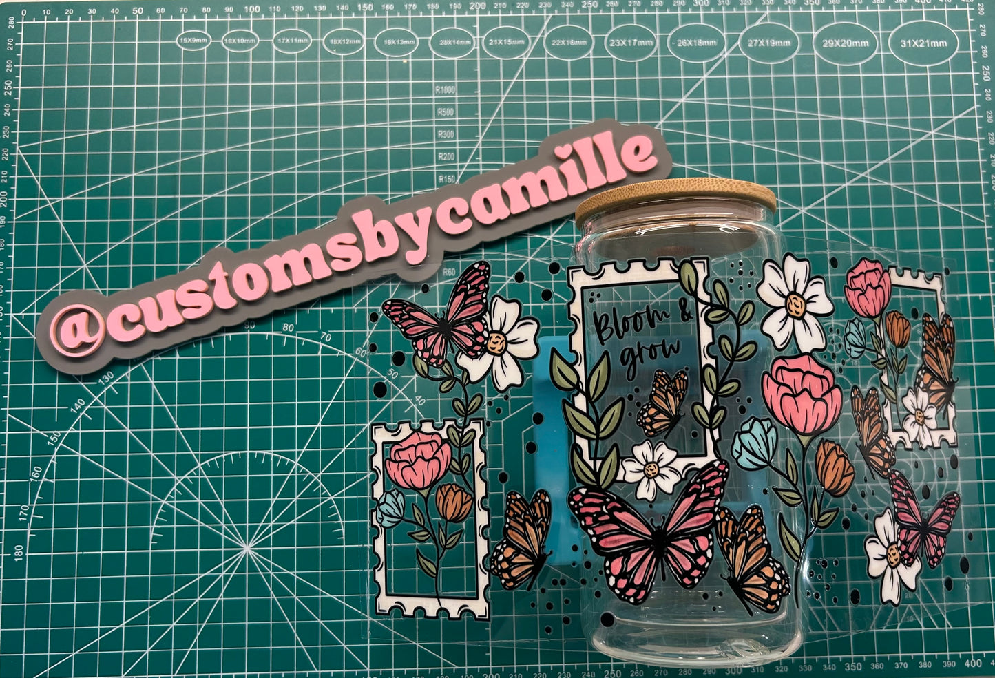 #223 Bloom & Grow decal