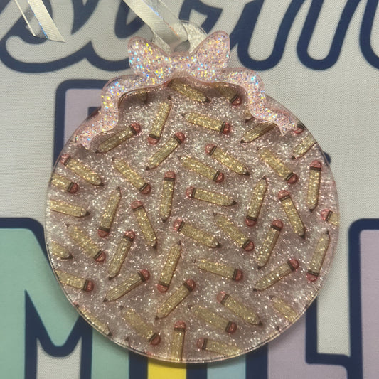 Cutesy Pencil ornament