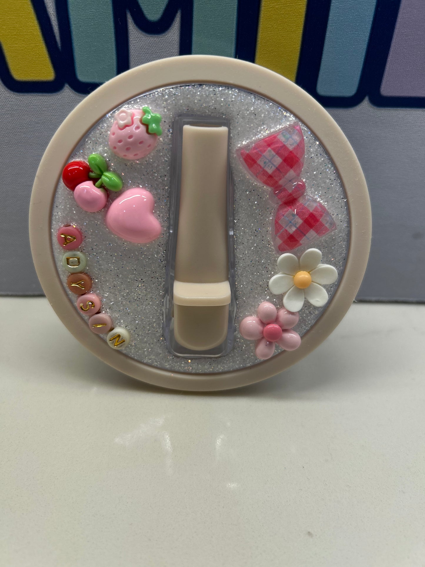 Custom Charm Lid (40 oz. tumbler)