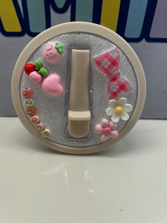 Custom Charm Lid (40 oz. tumbler)