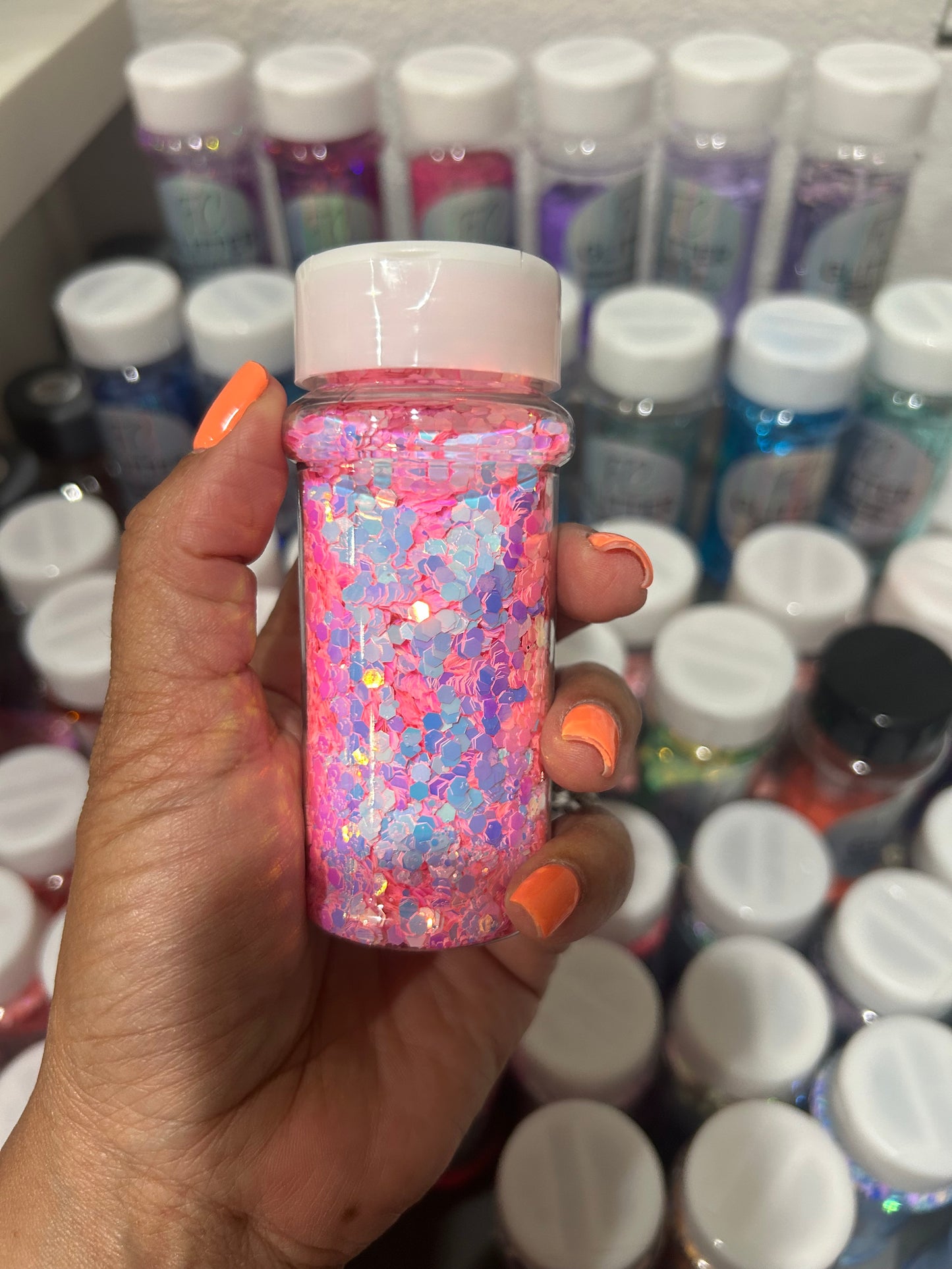 Bubblegum glitter