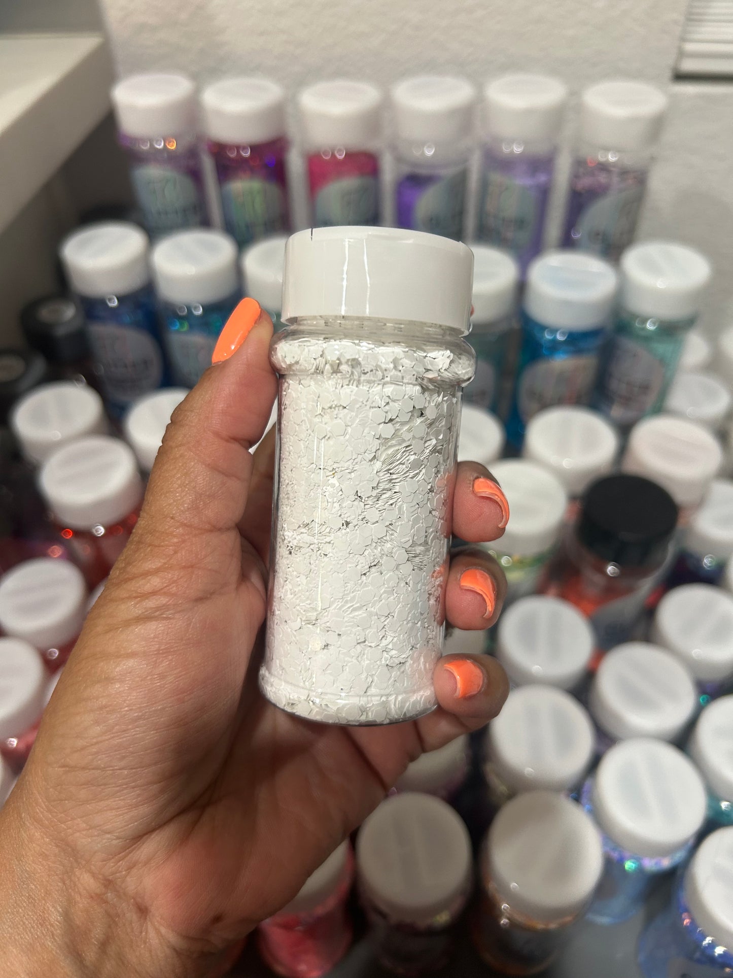 Coconut glitter