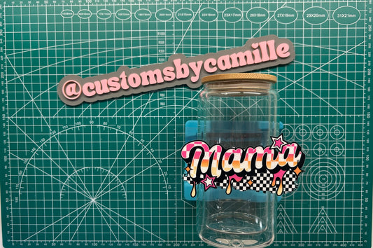 #266 Mama Star Drip decal