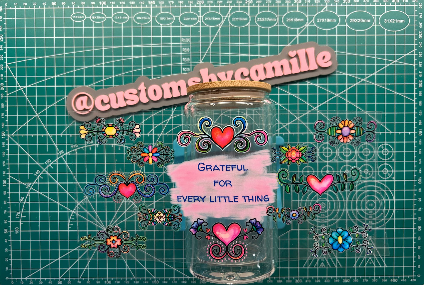 #273 Grateful decal