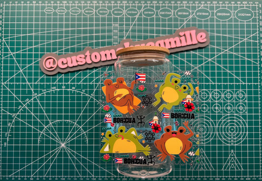 #281 Boricua & Coqui decal