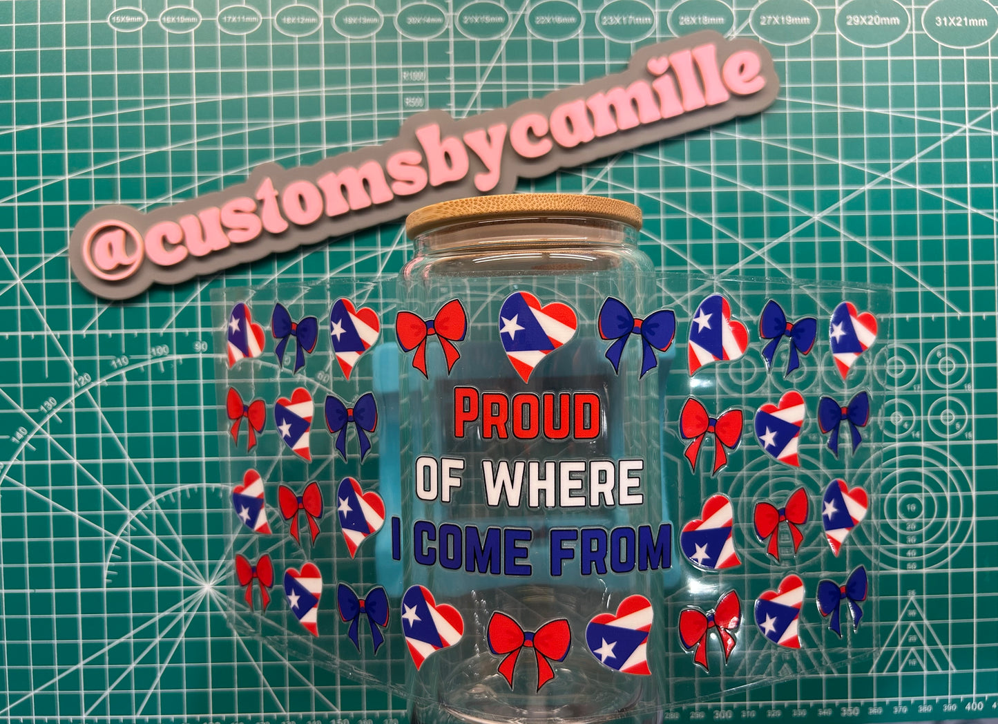 #296 Proud Of Where I Come From PR decal