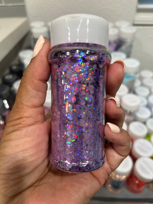Purple Disco glitter