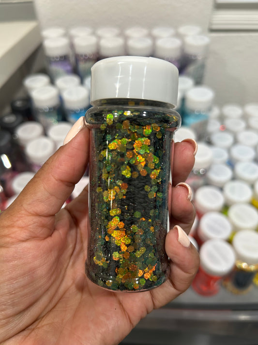 Serpent glitter