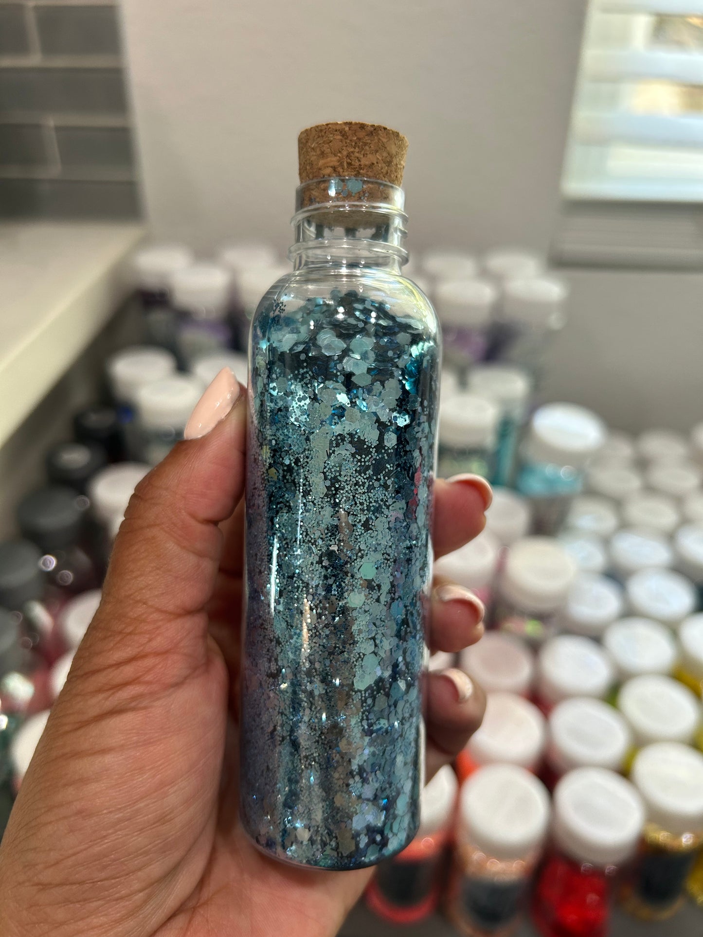 Frozen glitter