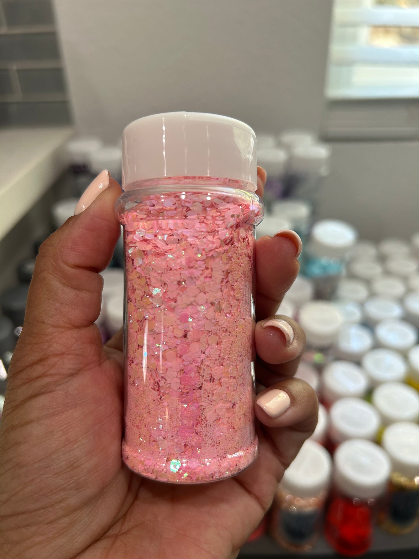 Peppa Pink glitter