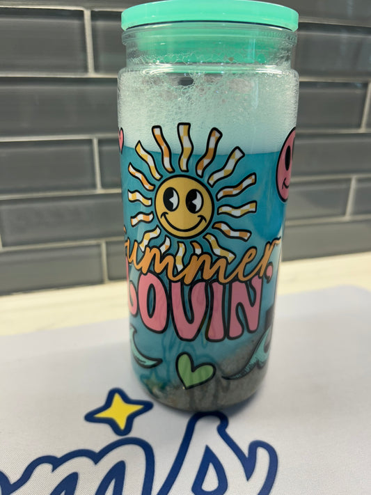 Summer Lovin' Beach 20 oz acrylic (Premade)