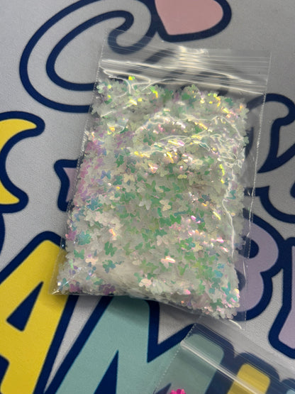 Butterfly glitter