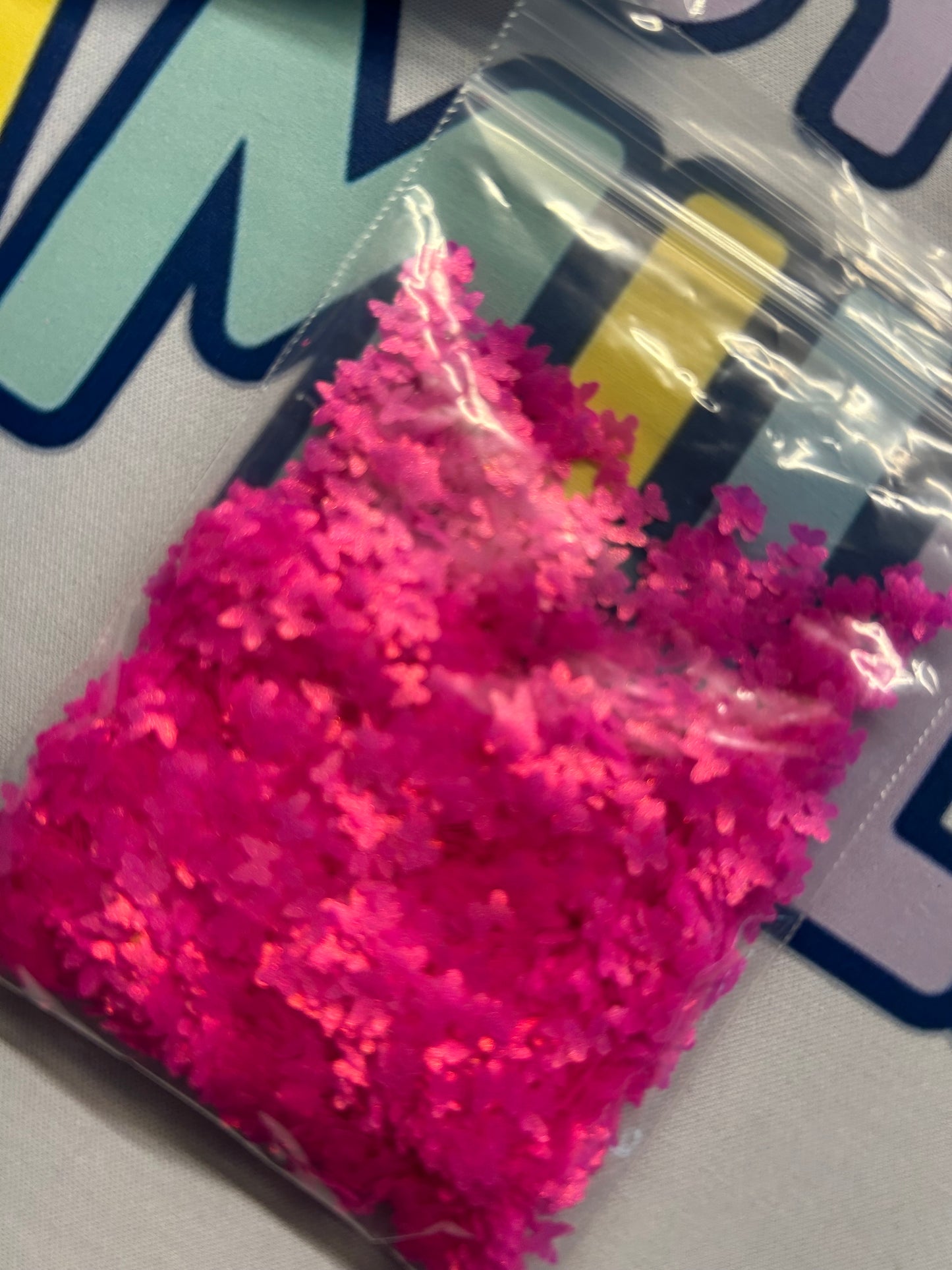 Butterfly glitter