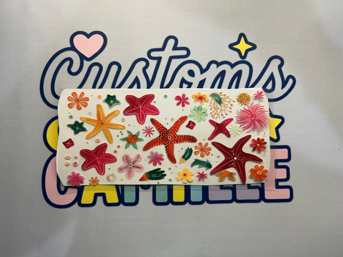 #308 Starfish decal