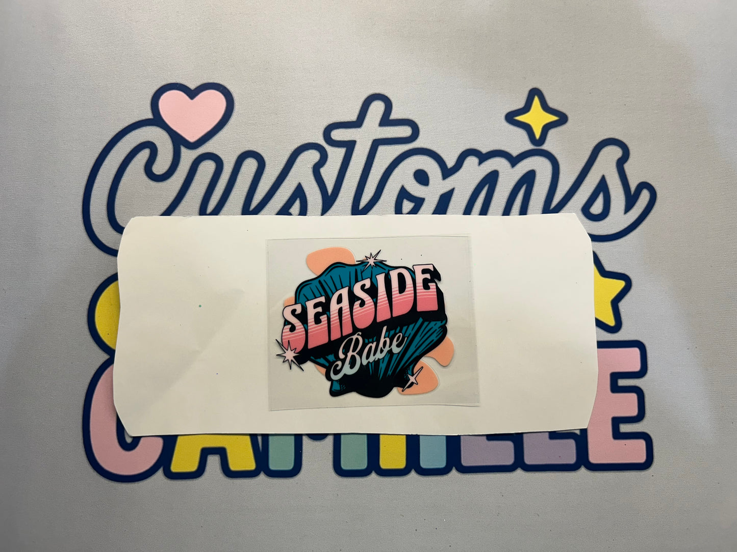 #313 Seaside Babe decal